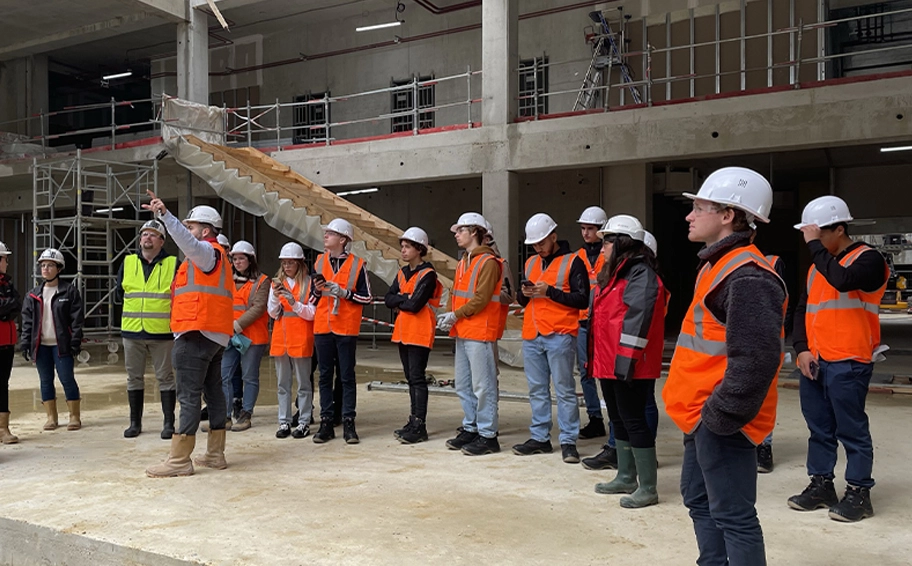 Visite chantier Eiffage - Étudiant
