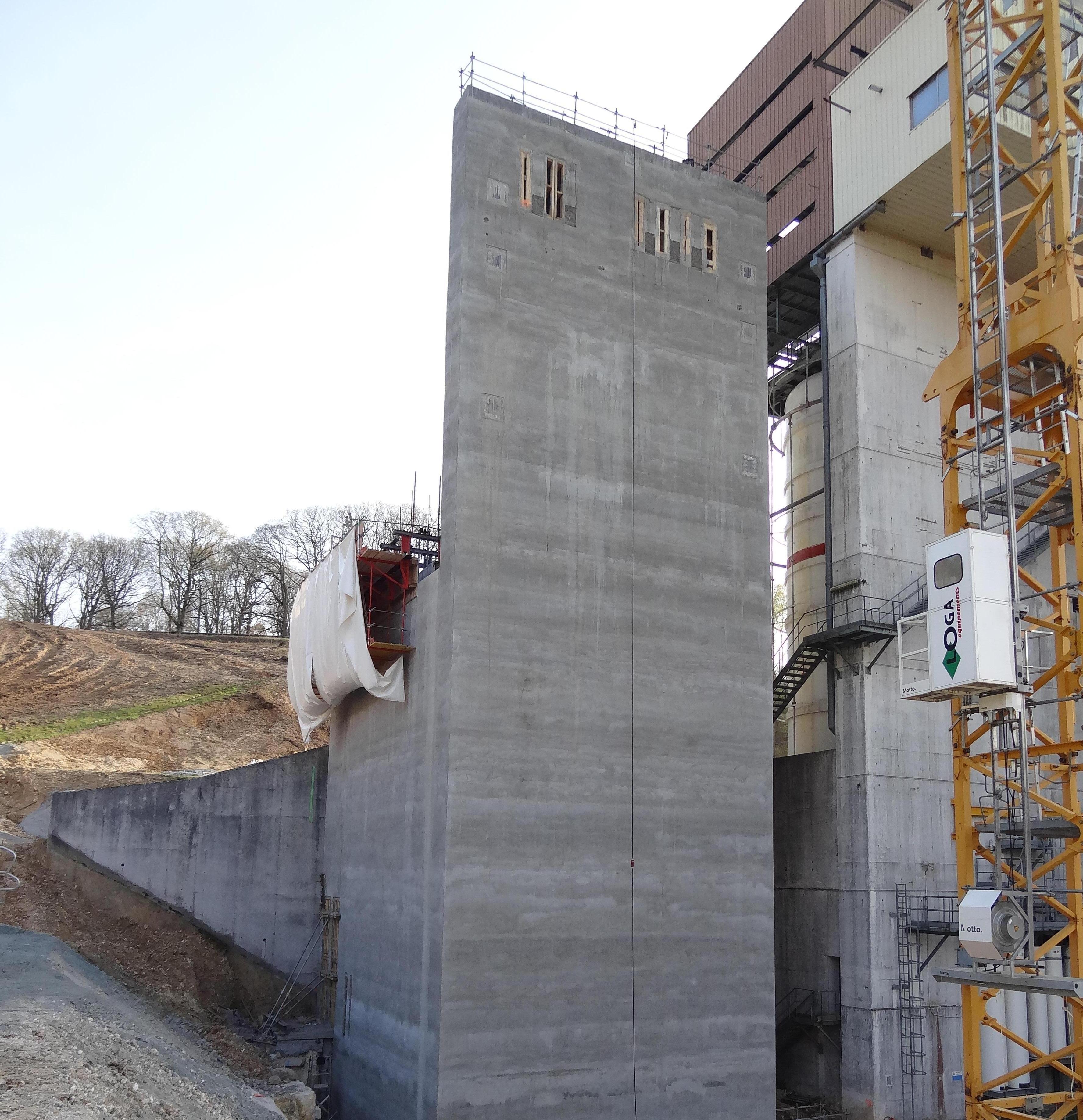 Extension du banc d’essai de moteur de fusée PF50 à Vernon (ARIANE Group)