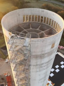 Silo Hoffmann à Bournezeau