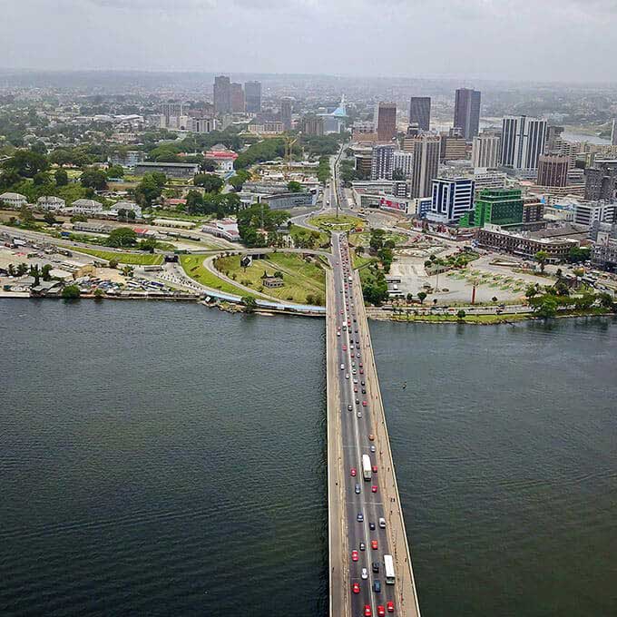 Pont FHB à Abidjan