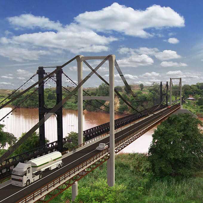 Pont Kamoro à Madagascar