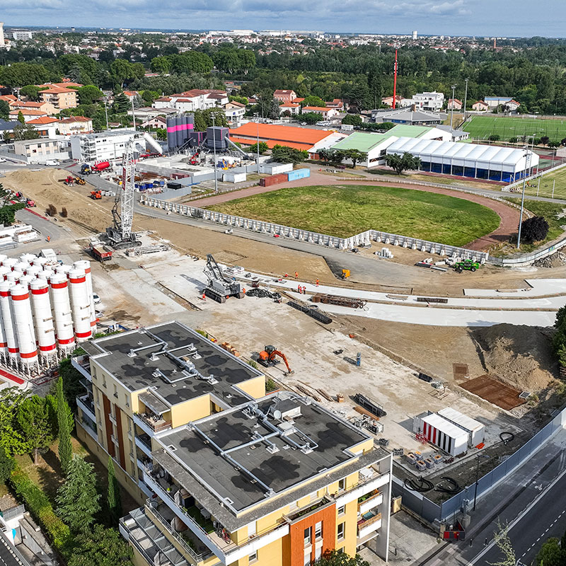 Chantier du métro de Toulouse