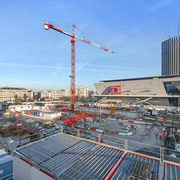 Chantier RER E Eole