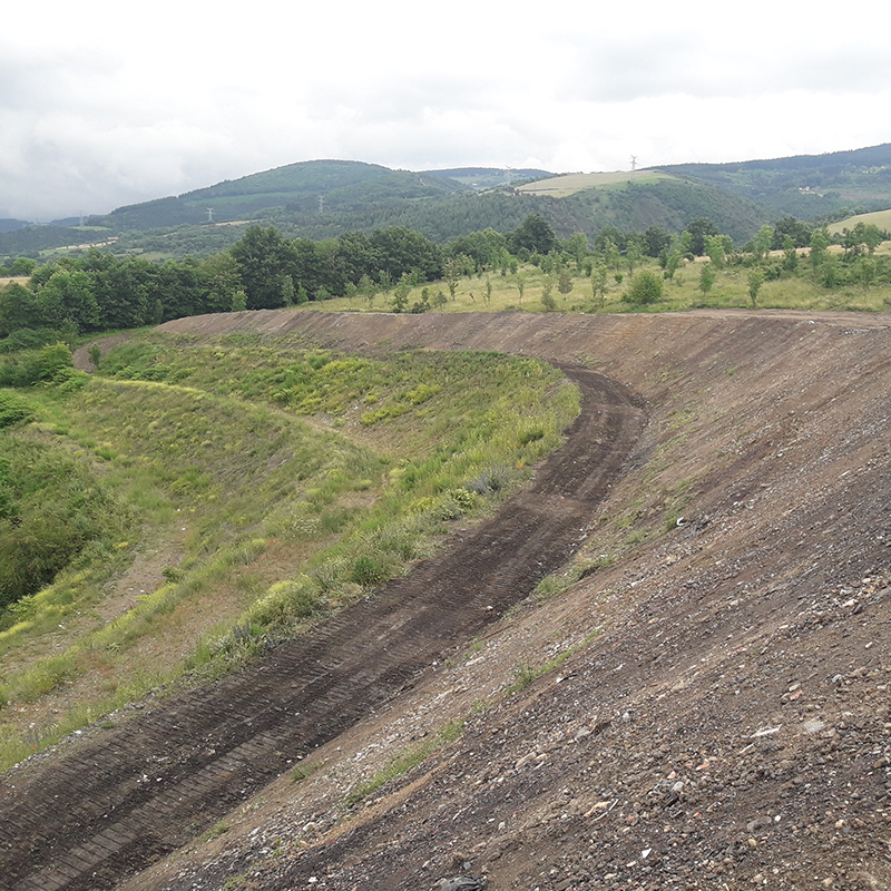 Inert waste storage facility in Saint-Étienne 