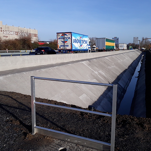 Chantier d'assainissement et réseaux