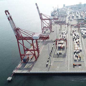 Terminaux à conteneurs et aménagement portuaires complets à Freetown
