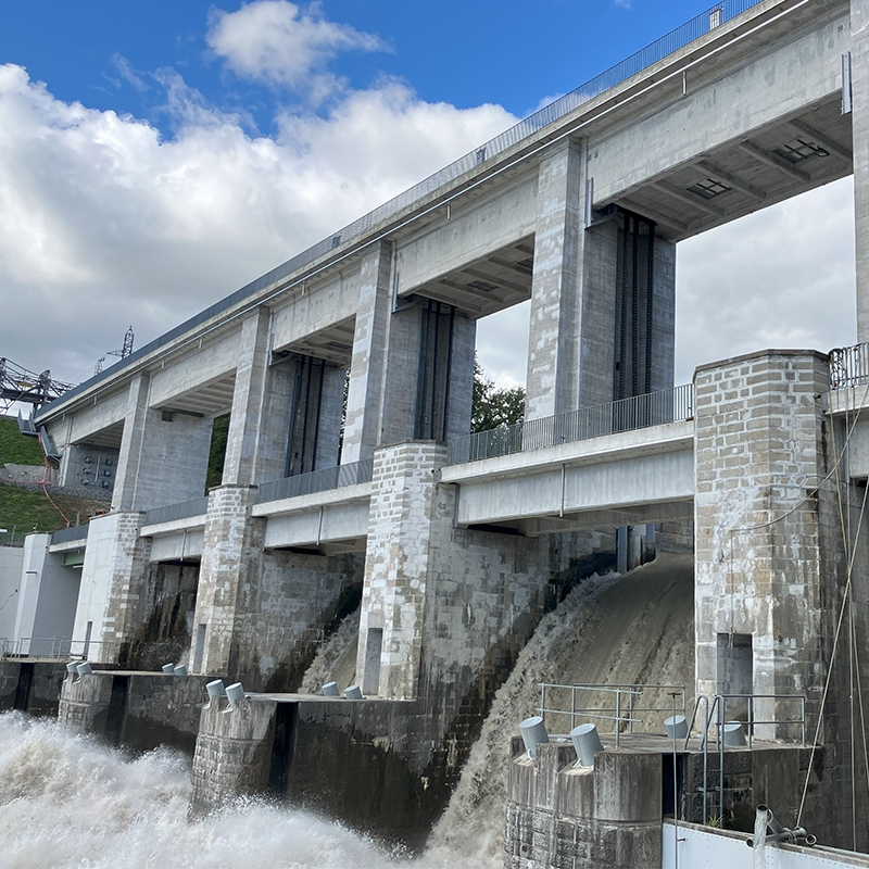 Chancy-Pougny dam project