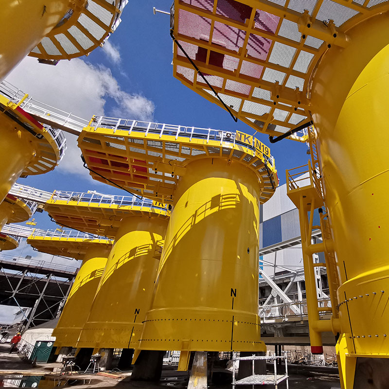 Offshore wind turbines