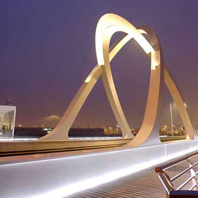 The Docks Bridge in Le Havre