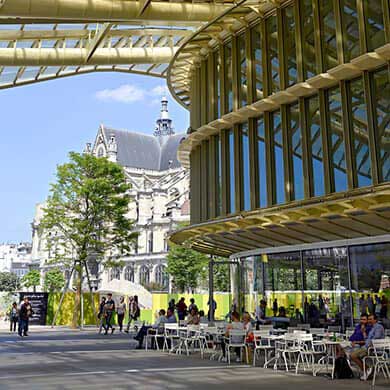 Les Halles Canopy at Paris-Châtelet | Architects : Patrick Berger & Jacques Anziutti
