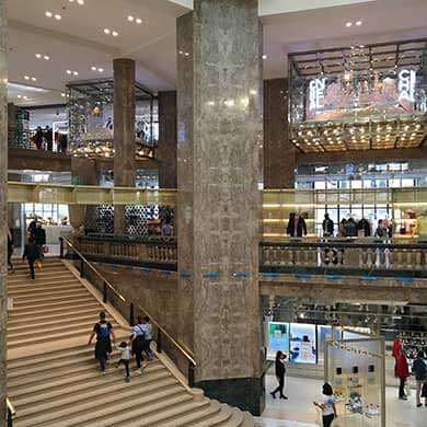 Galeries Lafayette in Paris 